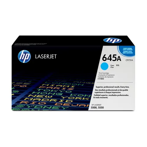 HP Toner C9731A, CLJ 5500, 12 000 pagini/5%, Cyan