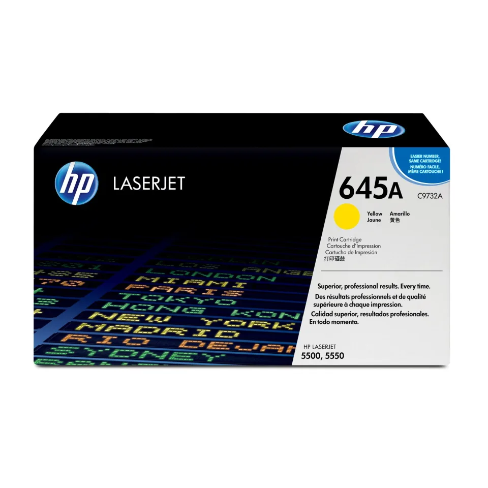HP Toner C9732A, CLJ 5500, 12000 pagini/5%, Galben