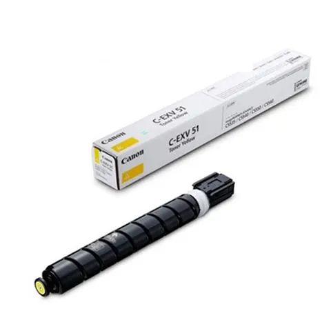 Cartuș original de toner Canon C-EXV 51 IR, ADV55xx, 60000 pagini/5%, Galben