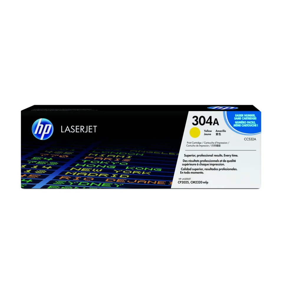 HP Toner CC532A, 2800 pagini/5%, Galben