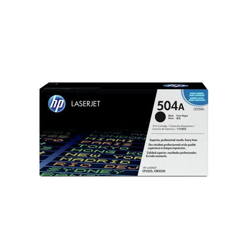 HP Toner CE250A, CM3530/CP3525, 5000 pagini/5%, Negru