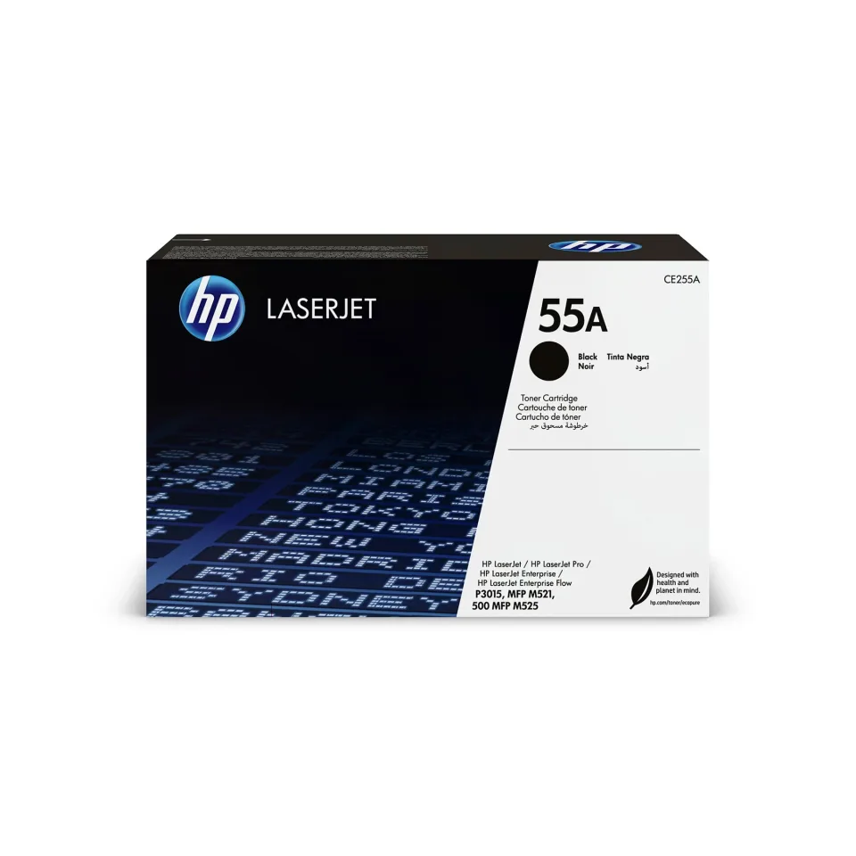 Toner HP CE255A, LJ3015, 6000 pagini/5%, Negru