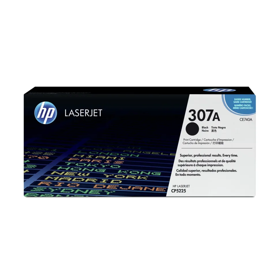HP Toner CE740A, CP5225, 7000 pagini/5%, Negru