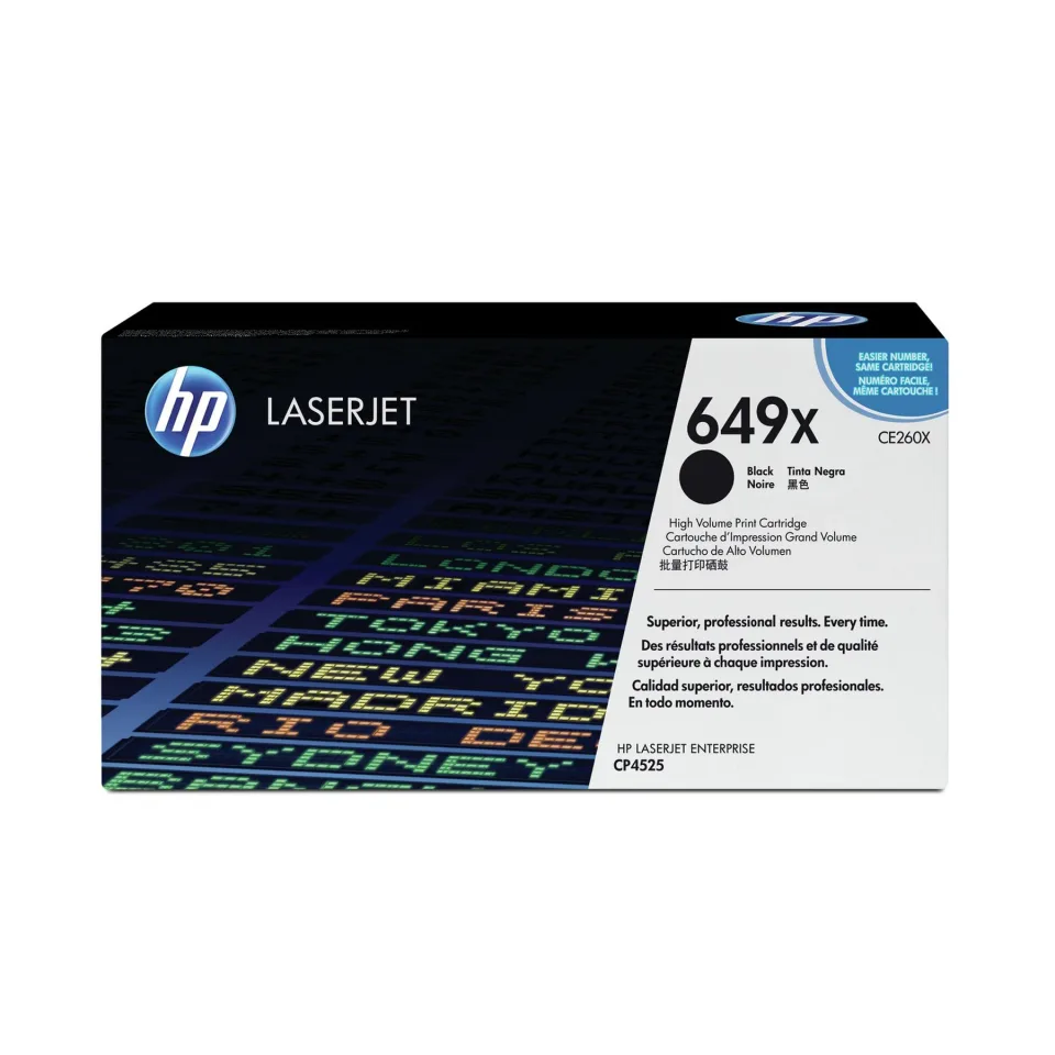 HP Toner CE260X, 17000 pagini/5%, Negru