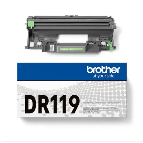 Tambur original Brother DR119, HL1230/DCP1630, 10.000 copii, Negru