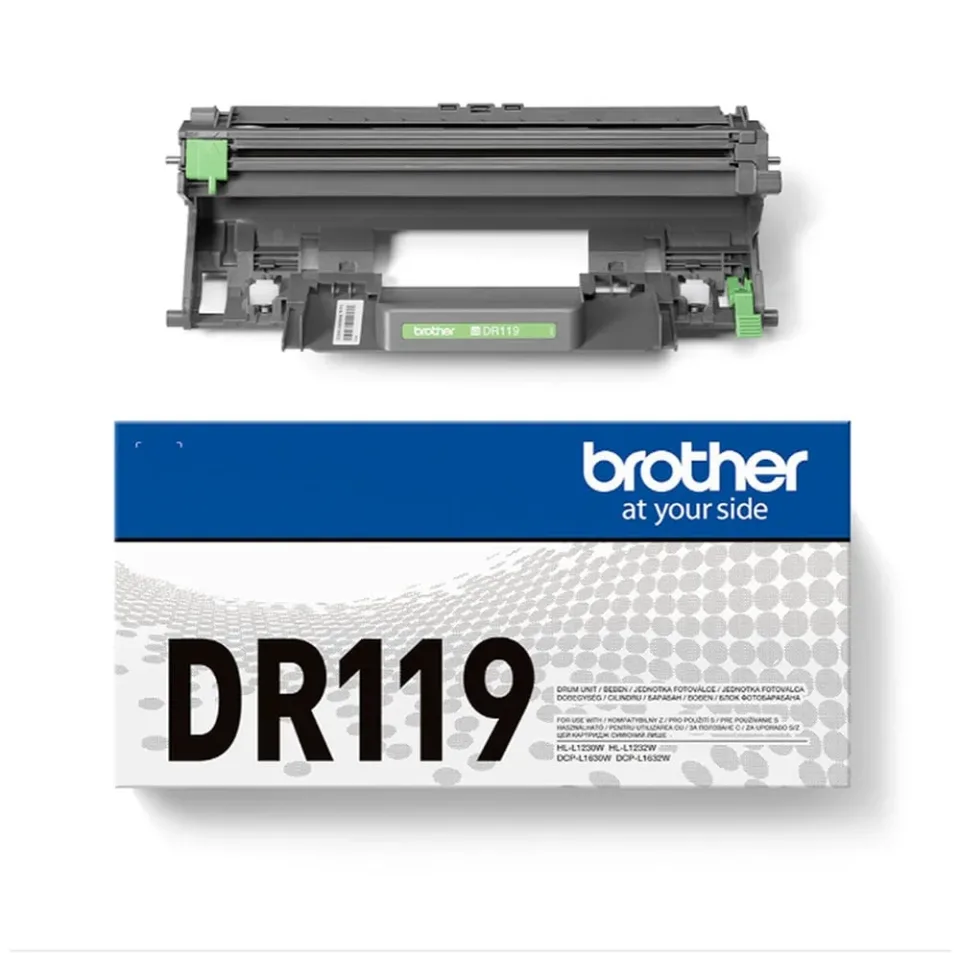 Tambur original Brother DR119, HL1230/DCP1630, 10.000 copii, Negru