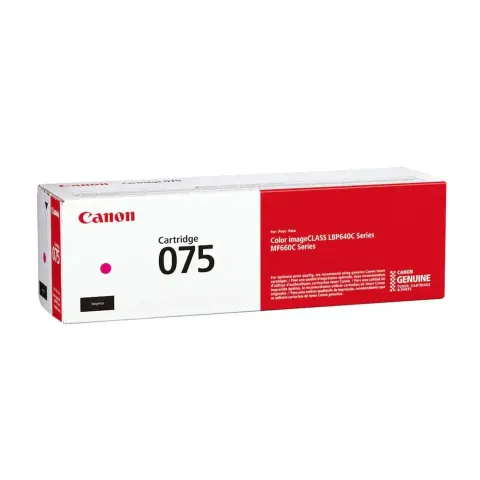 Toner original Canon CRG-075, MF664/667, 1300 pagini/5%, Magenta