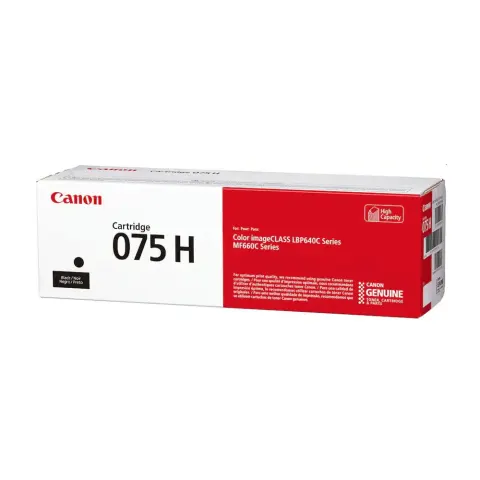 Toner original Canon CRG-075H, MF664/667, 3500 pagini/5%, Negru