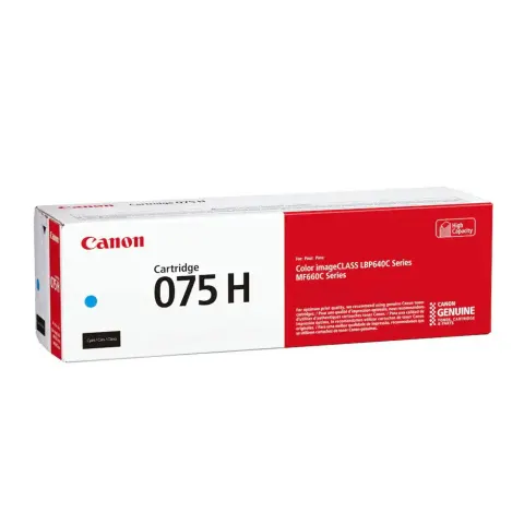 Toner original Canon CRG-075H, MF664/667, 2500 pagini/5%, Cyan