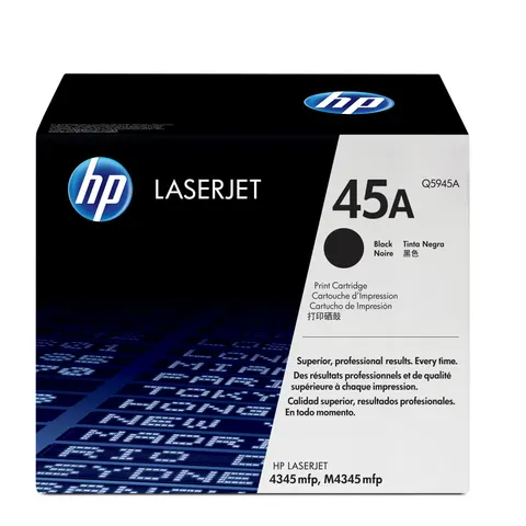 HP Toner Q5945A, LJ 4345, 18 000 pagini/5%, Negru