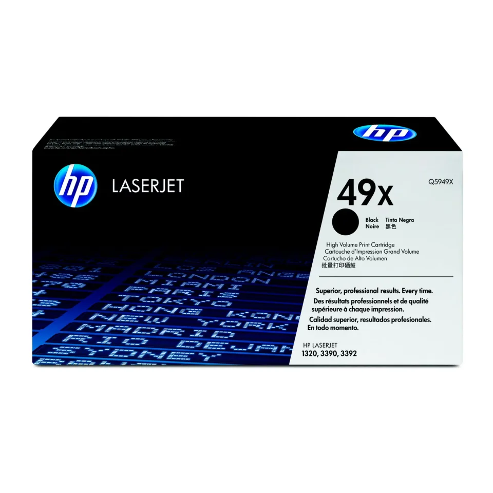 HP Toner Q5949X, LJ 1320 6000, 49X, 6.000 pagini/5%, Negru