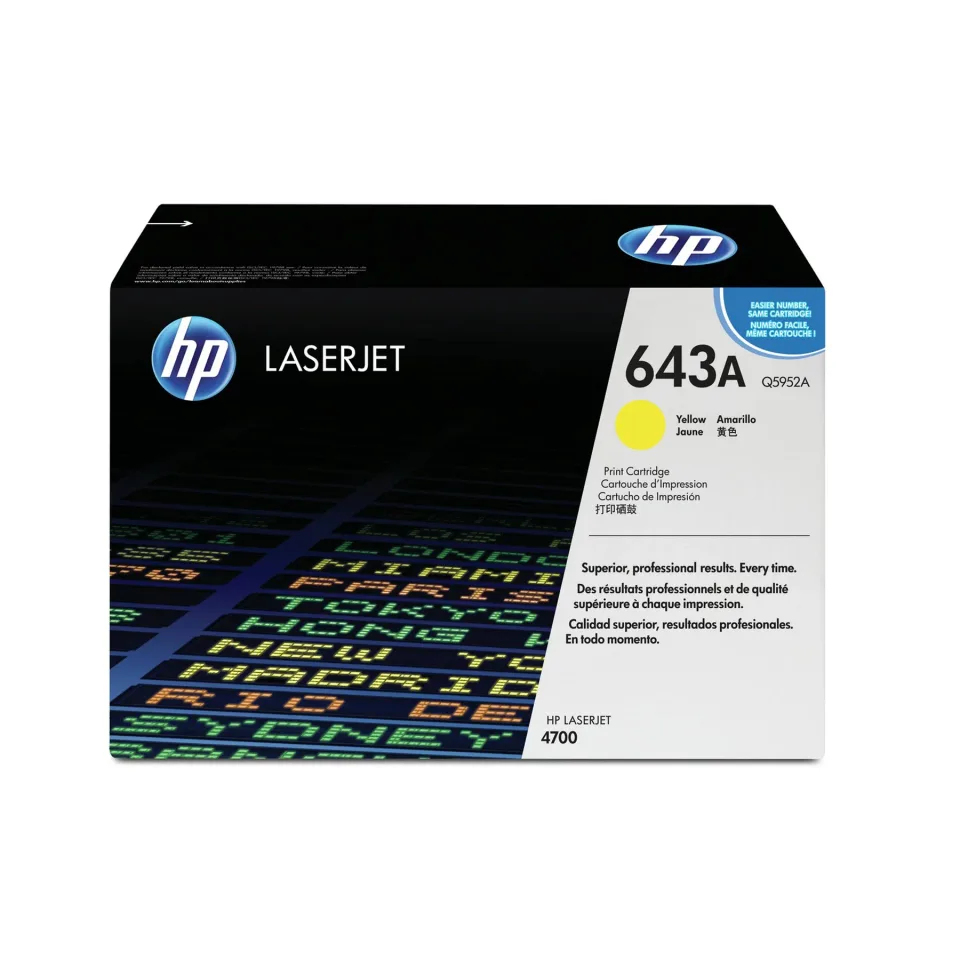 HP Toner Q5952A, LJ 4700, 10000 pagini/5%, Galben