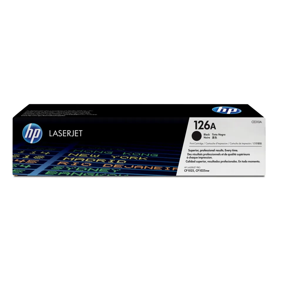 HP Toner 126A, CP1025, CE310A, 1200 pagini/5%, Negru