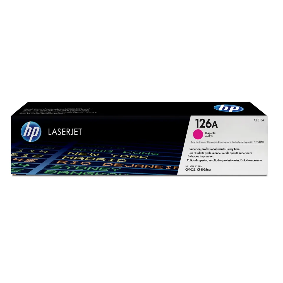 HP Toner CP1025, 126A, 1.000 pagini/5%, Magenta