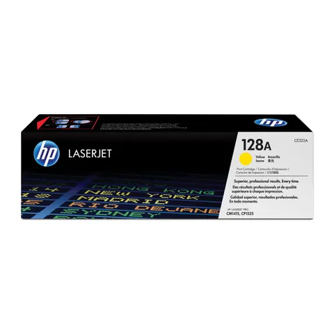 HP Toner CM1415/CP1525, 128A, 1300 pagini/5%, Galben