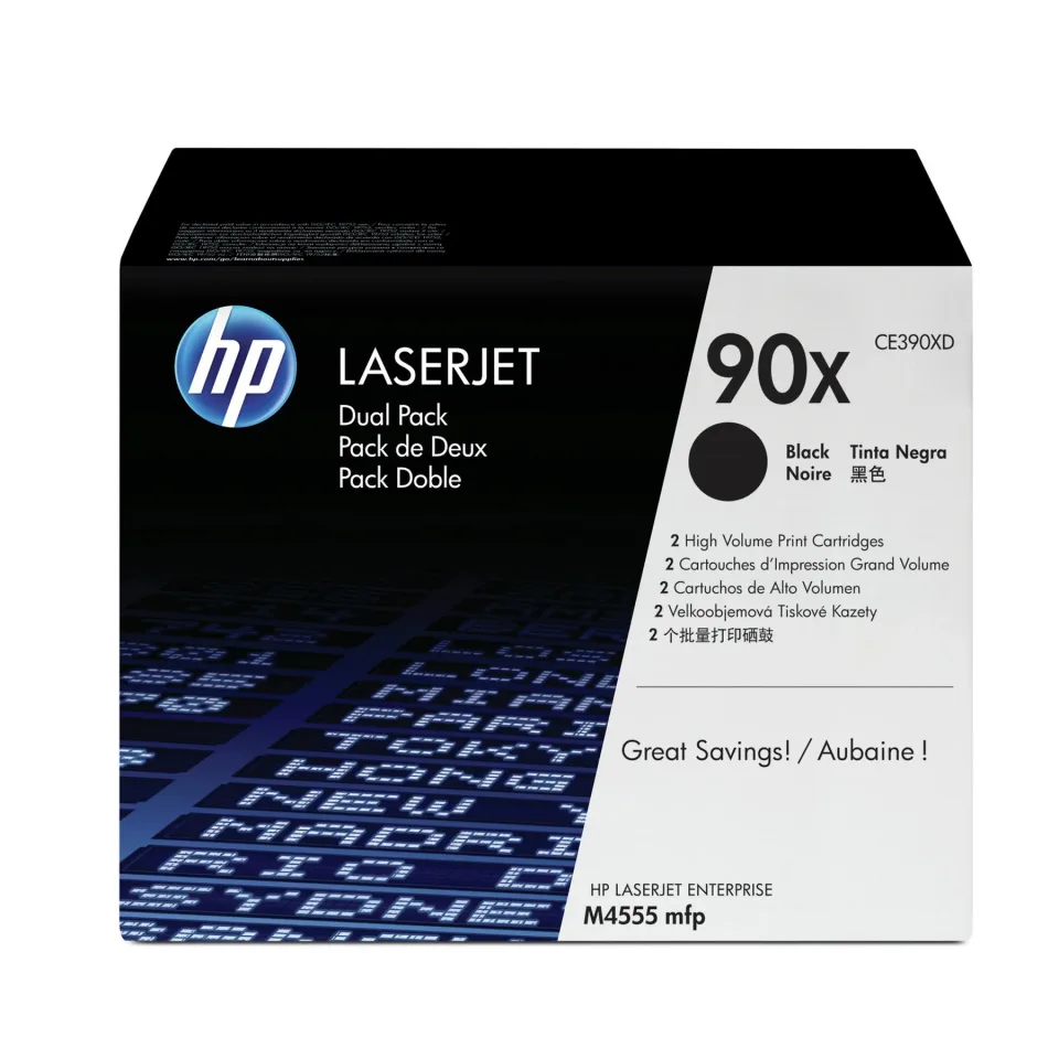 Toneri HP CE390XD, LJM4555, 24.000 pagini/5%, Negru, 2 buc