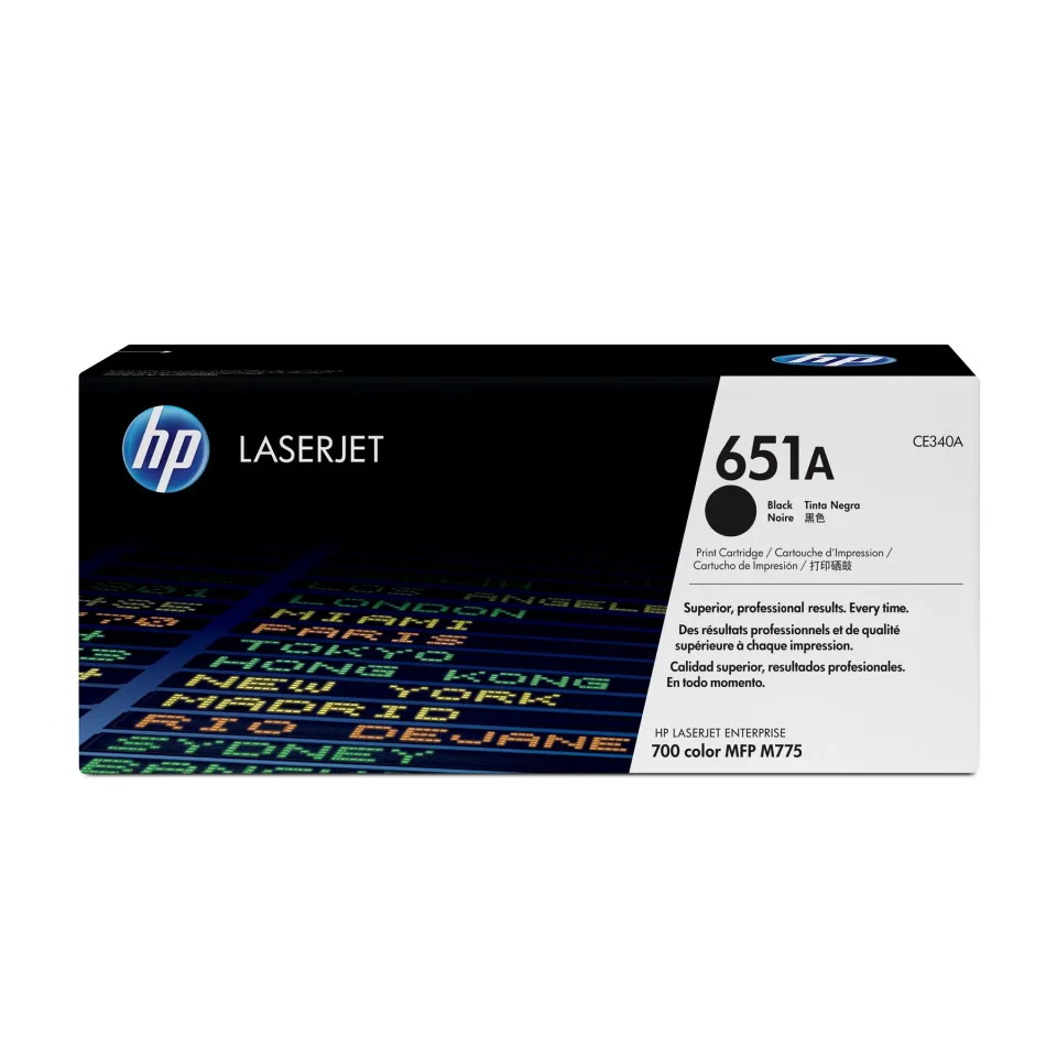 HP Toner CE340A, 651A, 13500 pagini/5%, Negru