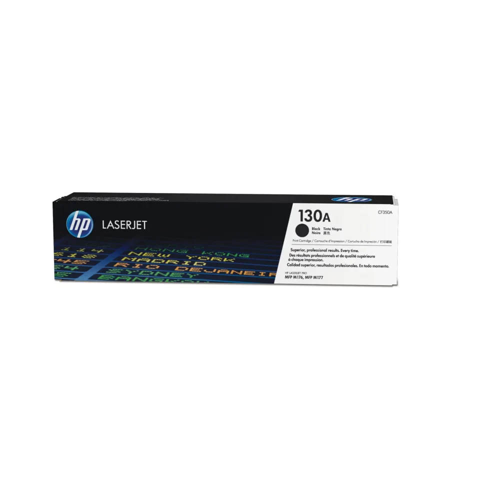 Toner HP CF350A, M176/177, 130A, 1300 pagini/5%, Negru