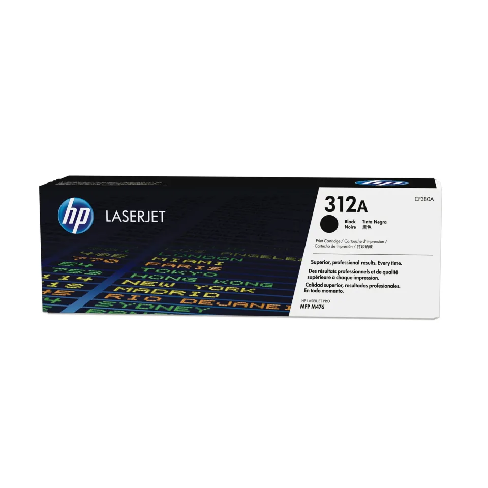 HP Toner CF380A, 312A, Negru