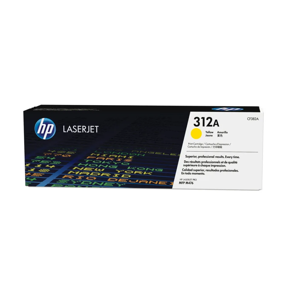 HP Toner CF382A, 312A, Galben