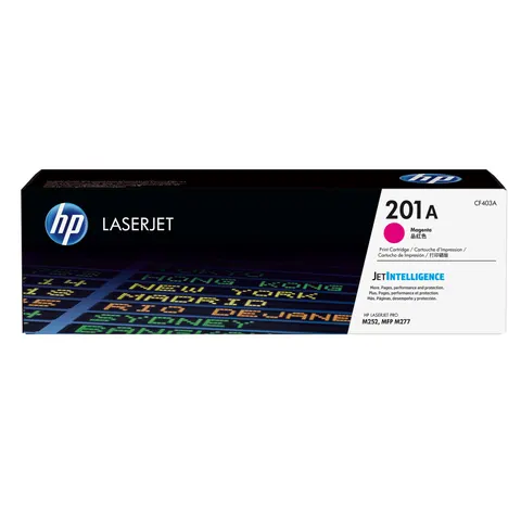 HP Toner CF403A, 201A, magenta