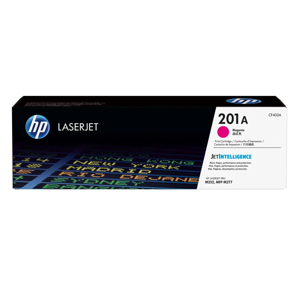 HP Toner CF403A, 201A, magenta