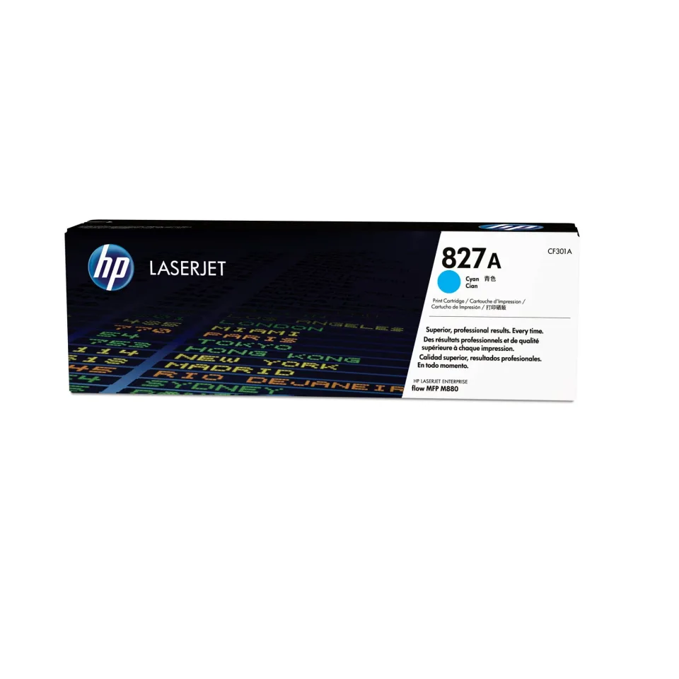 HP Toner CF301A, 827A, cyan
