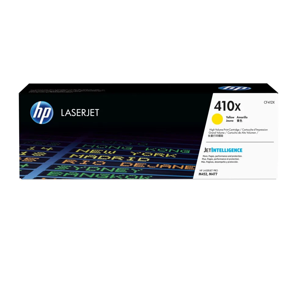 HP Toner CF412X, 410X, Galben