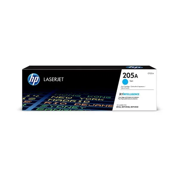 HP Toner CF531A 205A, 900 pagini/5%, Cyan