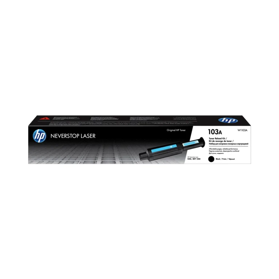 HP Toner Neverstop 103A W1103A, 2 500 pagini/5%, Negru