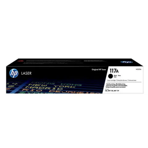 HP Toner W2070A, 117A, 1000 pagini/5%, Negru