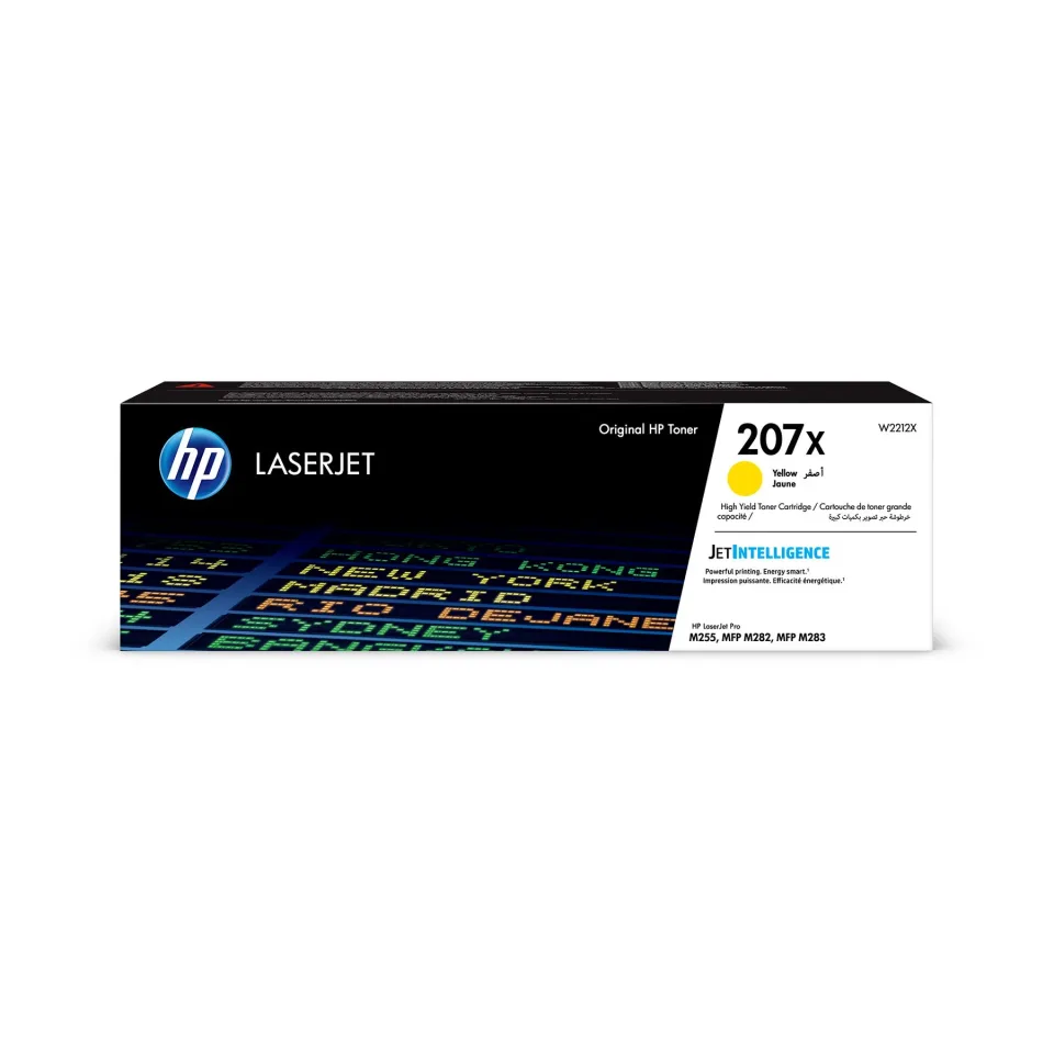 HP Toner 207X W2212X, M255dw/M283fdn, 2450 pagini/5%, Galben
