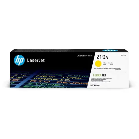 HP Toner W2192A, 219A, LJ PRO 3302, 1200 pagini/5%, Galben