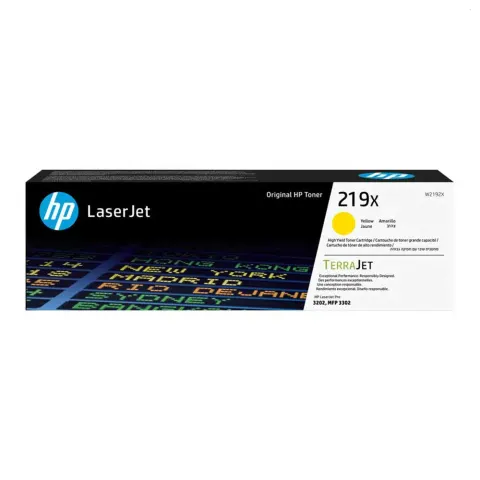 HP Toner W2192X, 219X, LJ PRO 3302, 2500 pagini/5%, Galben