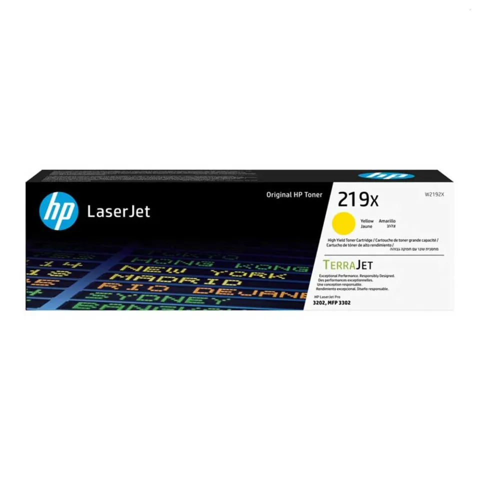 HP Toner W2192X, 219X, LJ PRO 3302, 2500 pagini/5%, Galben