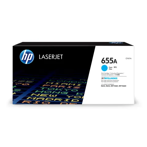 HP Toner CF451A, M652/681, 10500 pagini/5%, Cyan