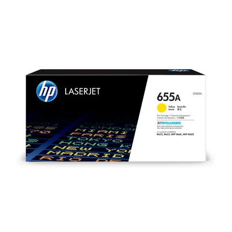HP Toner CF452A, M652/681, 10,500 pagini/5%, Galben