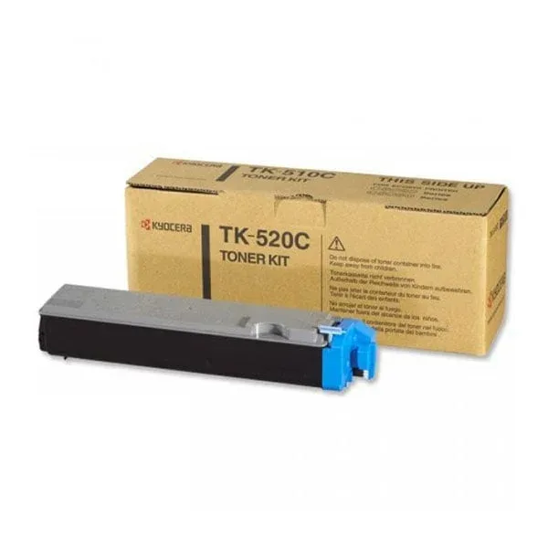 Kyocera Toner TK520, 4000 pagini/5%, Cyan