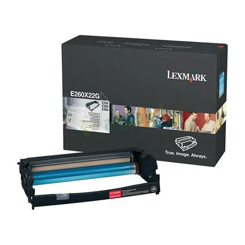 Tambur Lexmark X360/E460, E260X22G, 30.000 copii, Negru
