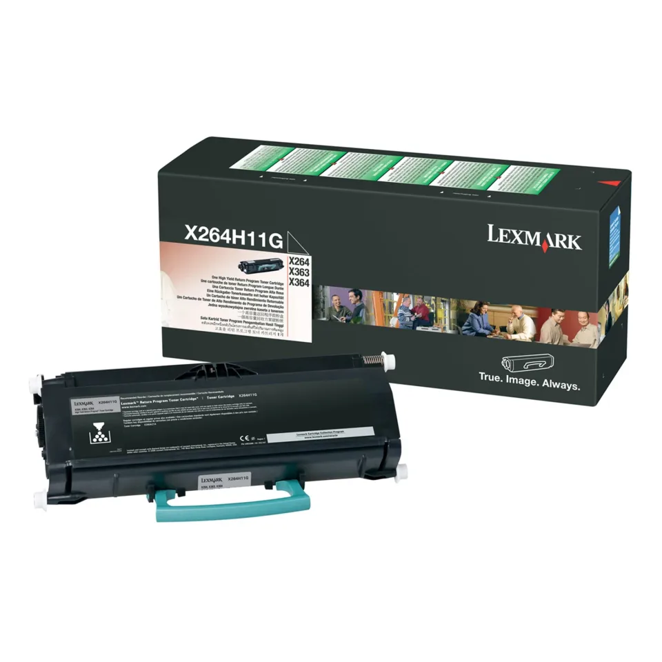 Lexmark Toner X264H11G, X264/X363/X364, 9000 pagini/5%, Negru