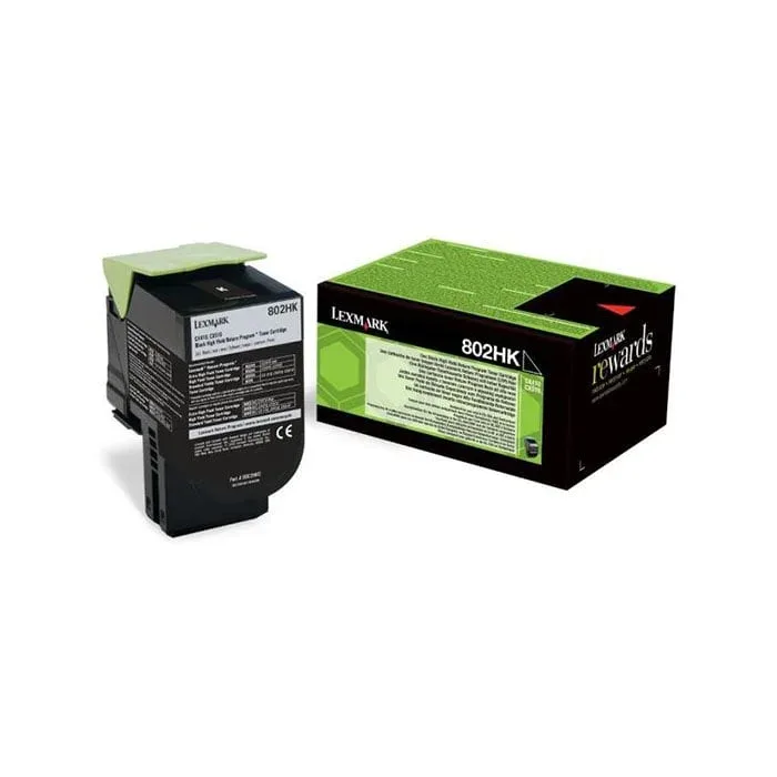 Lexmark Toner CX310/410/510, 80C2HK0, 4000 pagini/5%, Negru