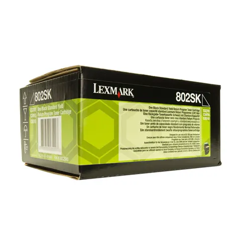 Lexmark Toner CX310/410/510 80C2SK0, 2500 pagini/5%, Negru