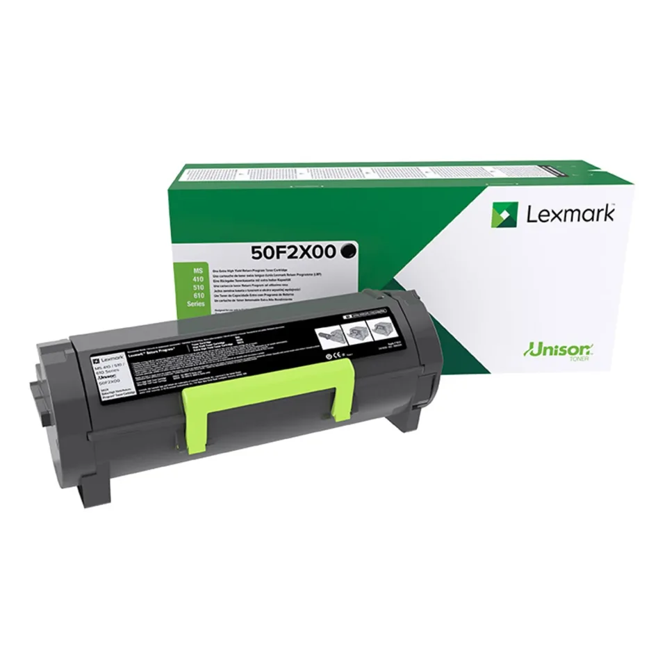 Lexmark Toner 50F2X00, MS410/610, 10000 pagini/5%, Negru