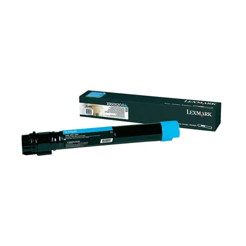 Lexmark Toner X950X2CG, 22000 pagini/5%, Cyan