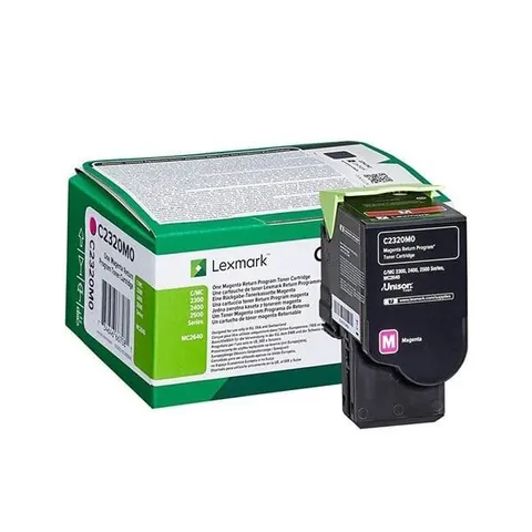 Lexmark Toner C2320M0, C2325/C2425/C2535, 1.000 pagini/5%, Magenta