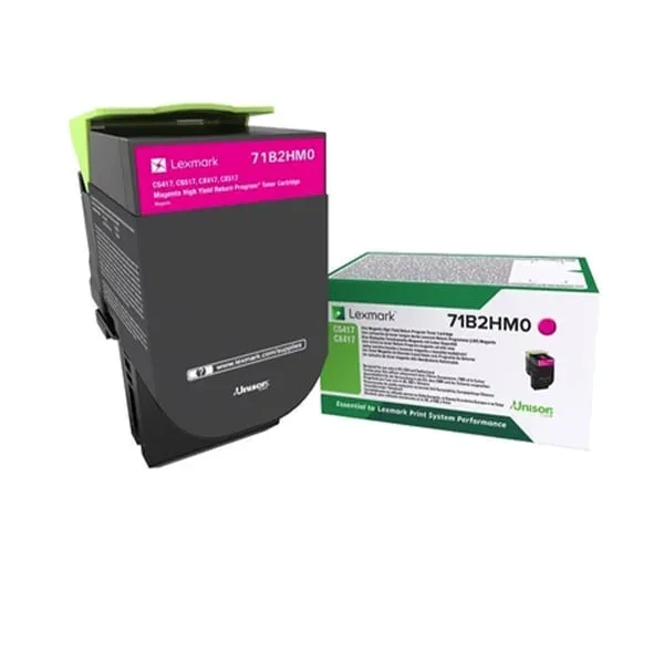 Lexmark Toner 71B2HM0, 3500 pagini/5%, Magenta