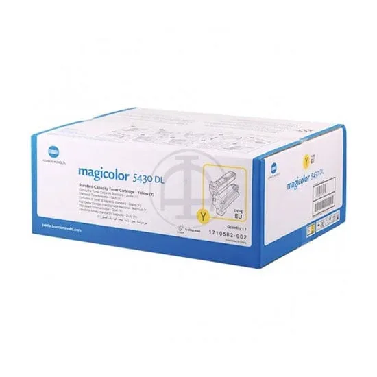 Minolta Toner 4539132, MC5430, 6 000 pagini/5%, Galben