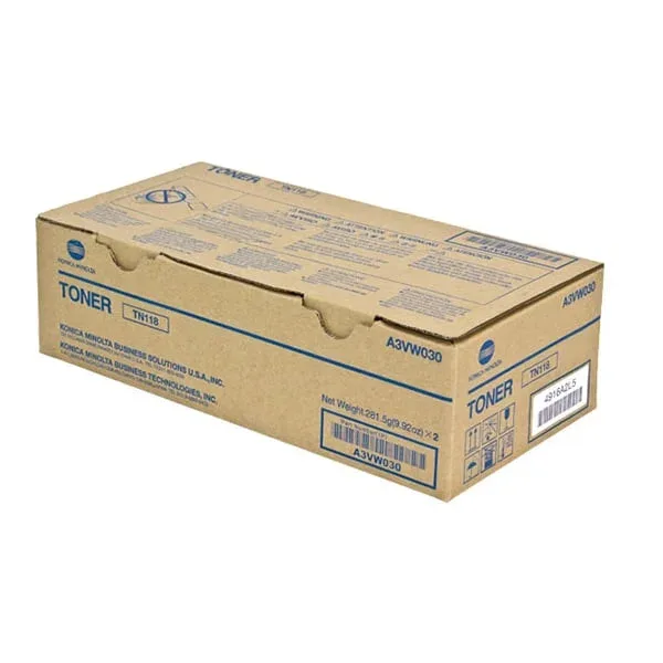 Minolta Toner A3VW050, TN118, 12000 pagini/5%, 2 buc