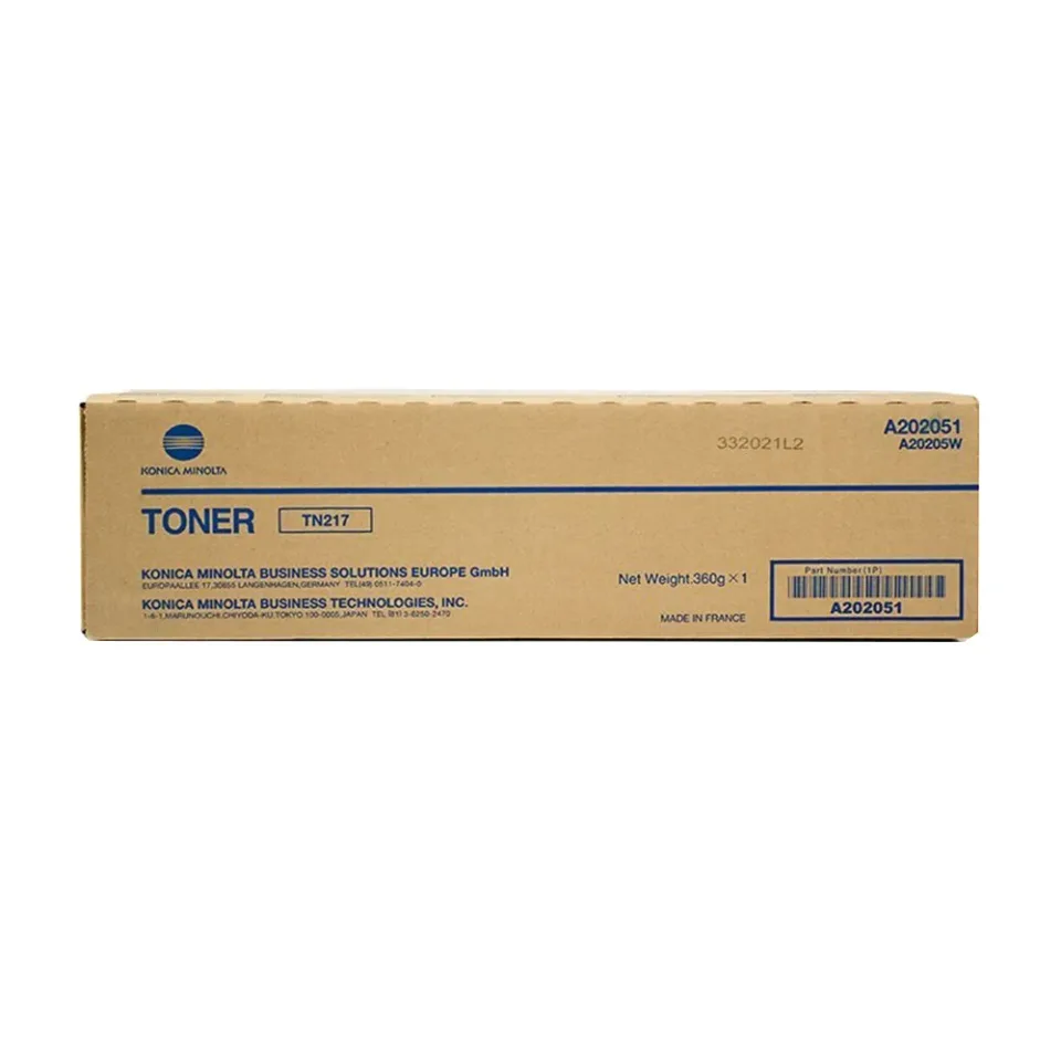 Minolta Toner TN-217, Bizhub, 223/283, 17.500 pagini/5%