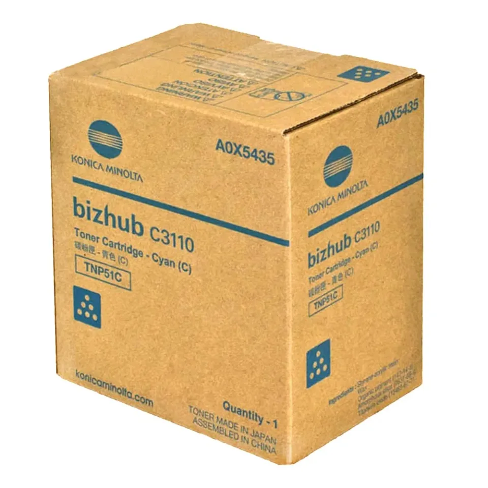 Minolta Toner TNP51C, C3110, cyan